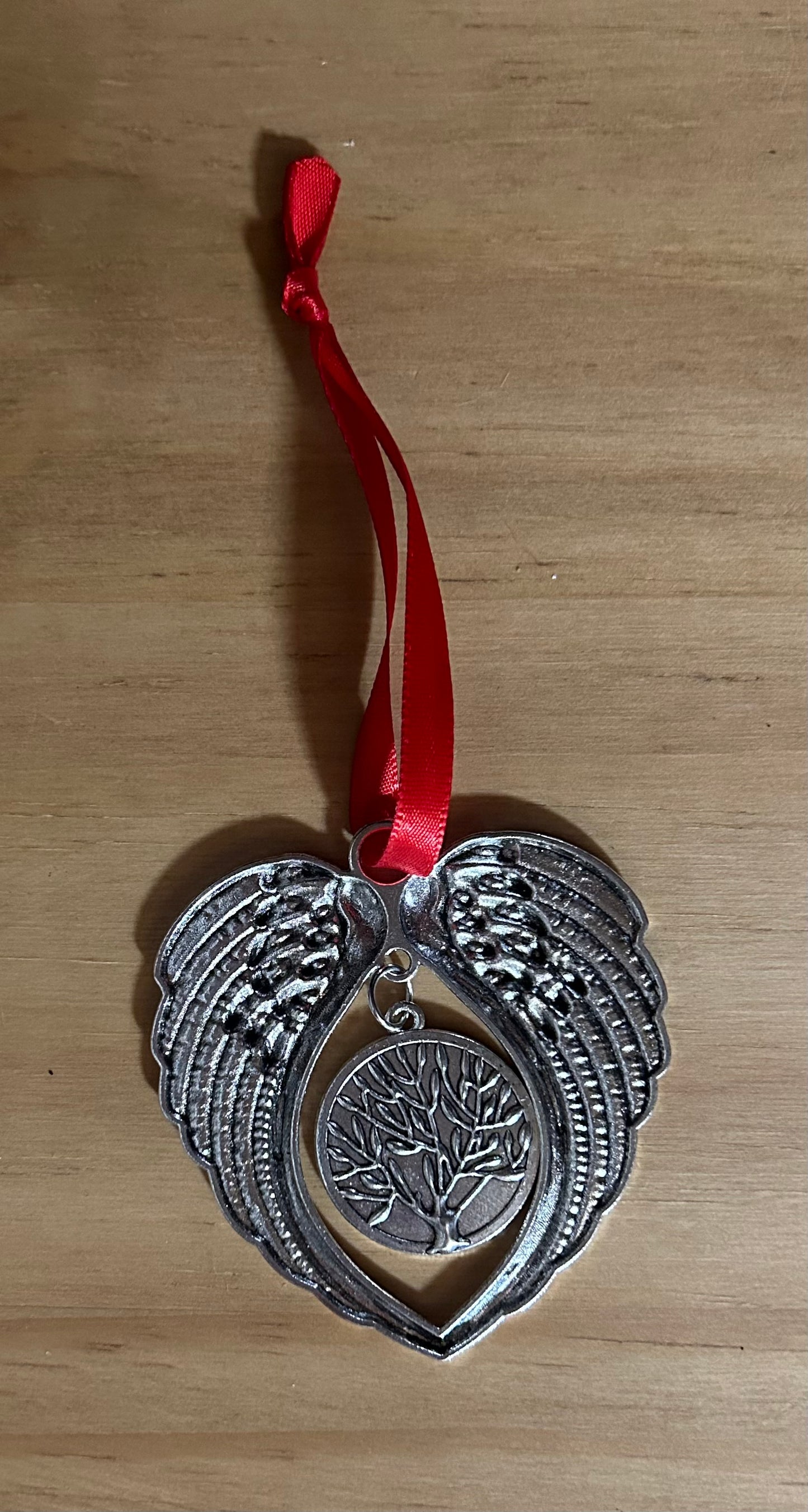 Personalised Angel Wing Ornament