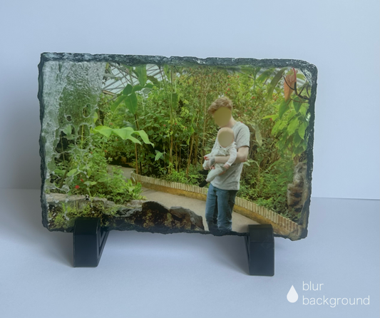 Personalised Rectangle Photo Slate